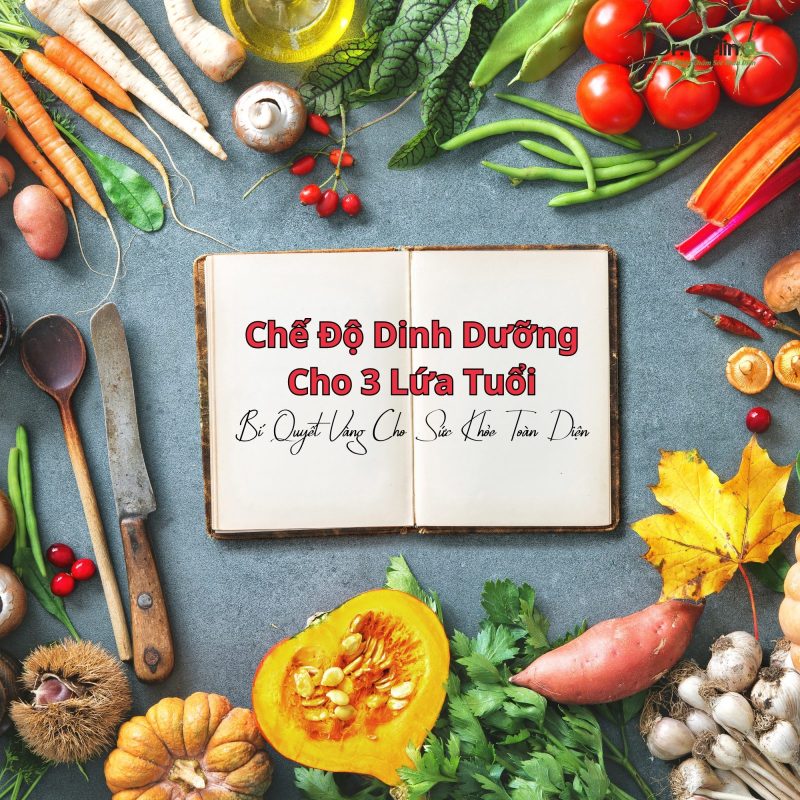 chế độ dinh dưỡng cho 3 lứa tuổi