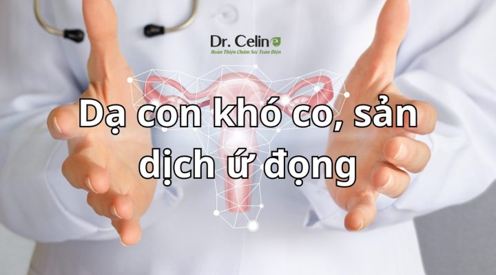 Dạ con khó co, sản dịch ứ đọng