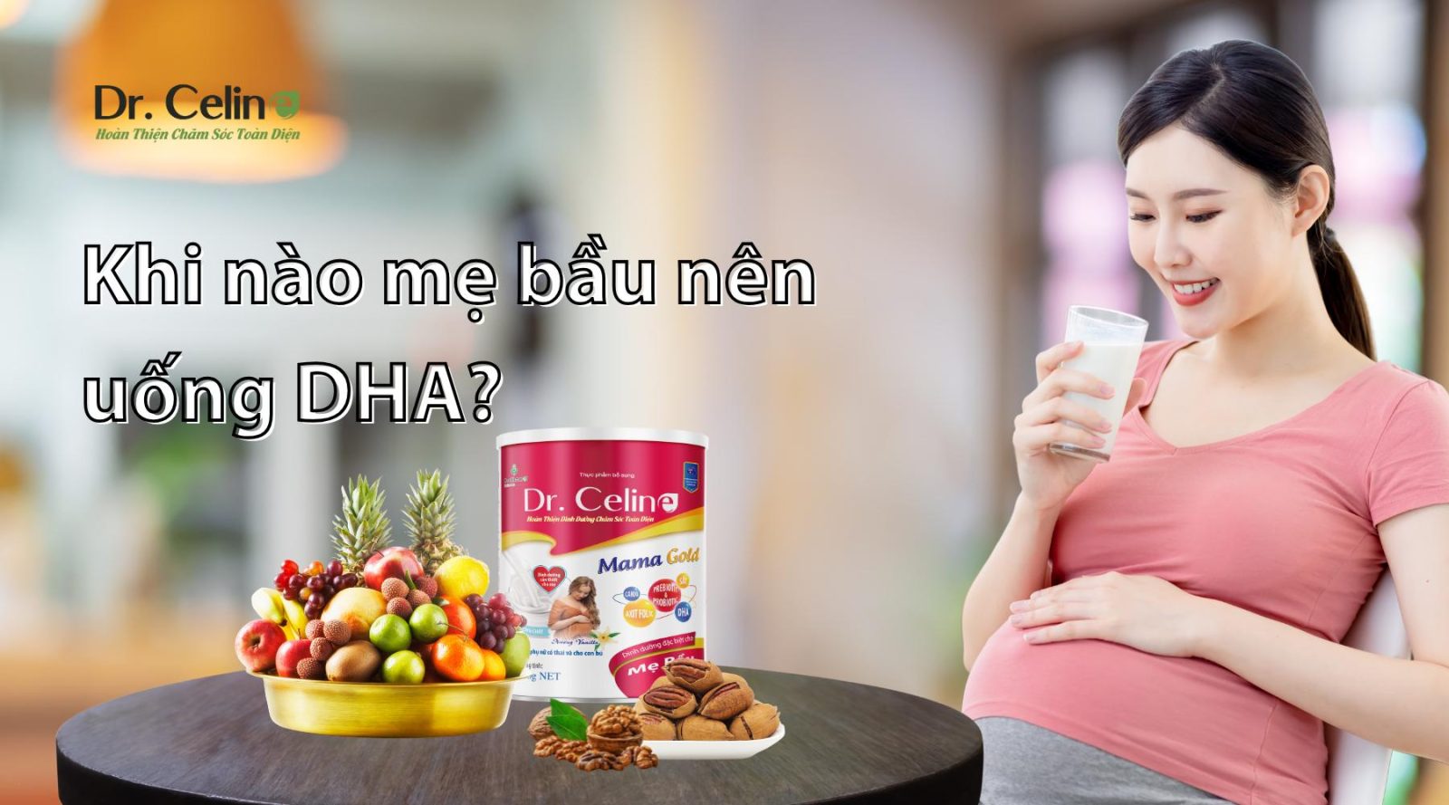 Khi nào mẹ bầu nên uống DHA?