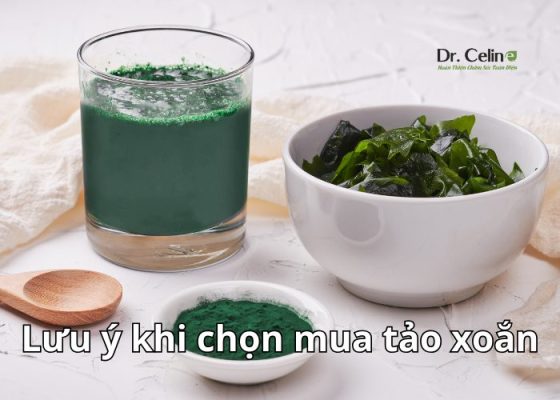 Lưu ý khi chọn mua tảo xoắn