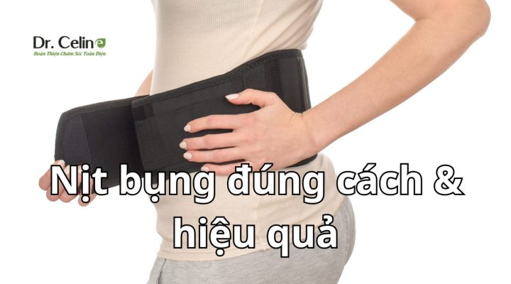 nịt bụng đúng cách & hiệu quả