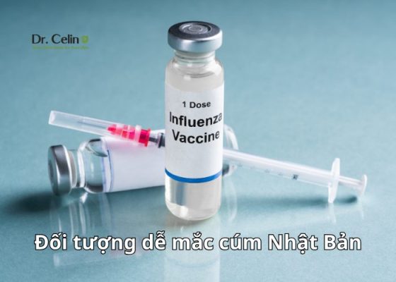 Lọ vacxin cúm Nhật Bản