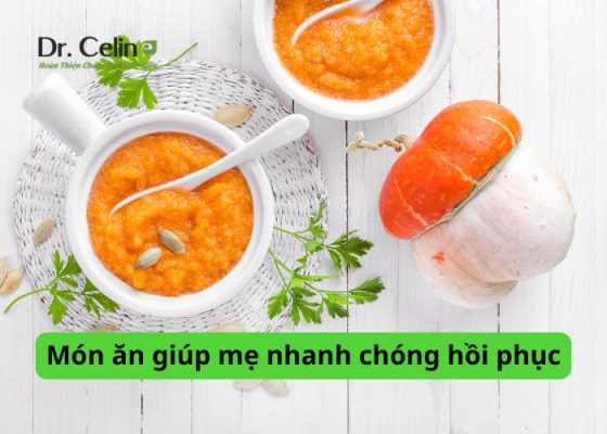 Món ăn giúp mẹ nhanh chóng hồi phục