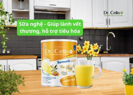 Sữa nghệ - Giúp lành vết thương, hỗ trợ tiêu hóa