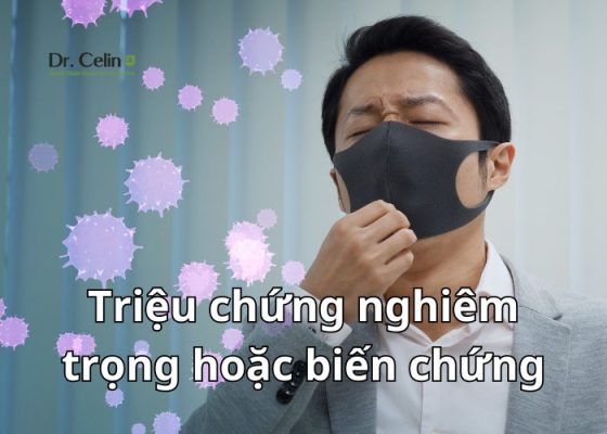 Người đàn ông bị cúm nặng