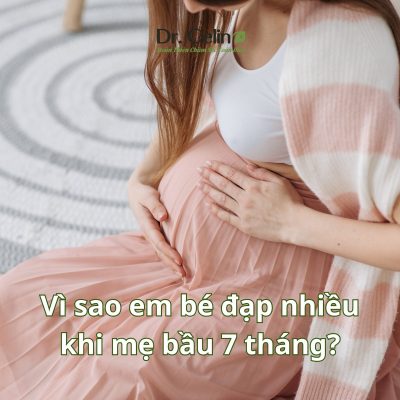 Vì sao em bé đạp nhiều khi mẹ bầu 7 tháng?